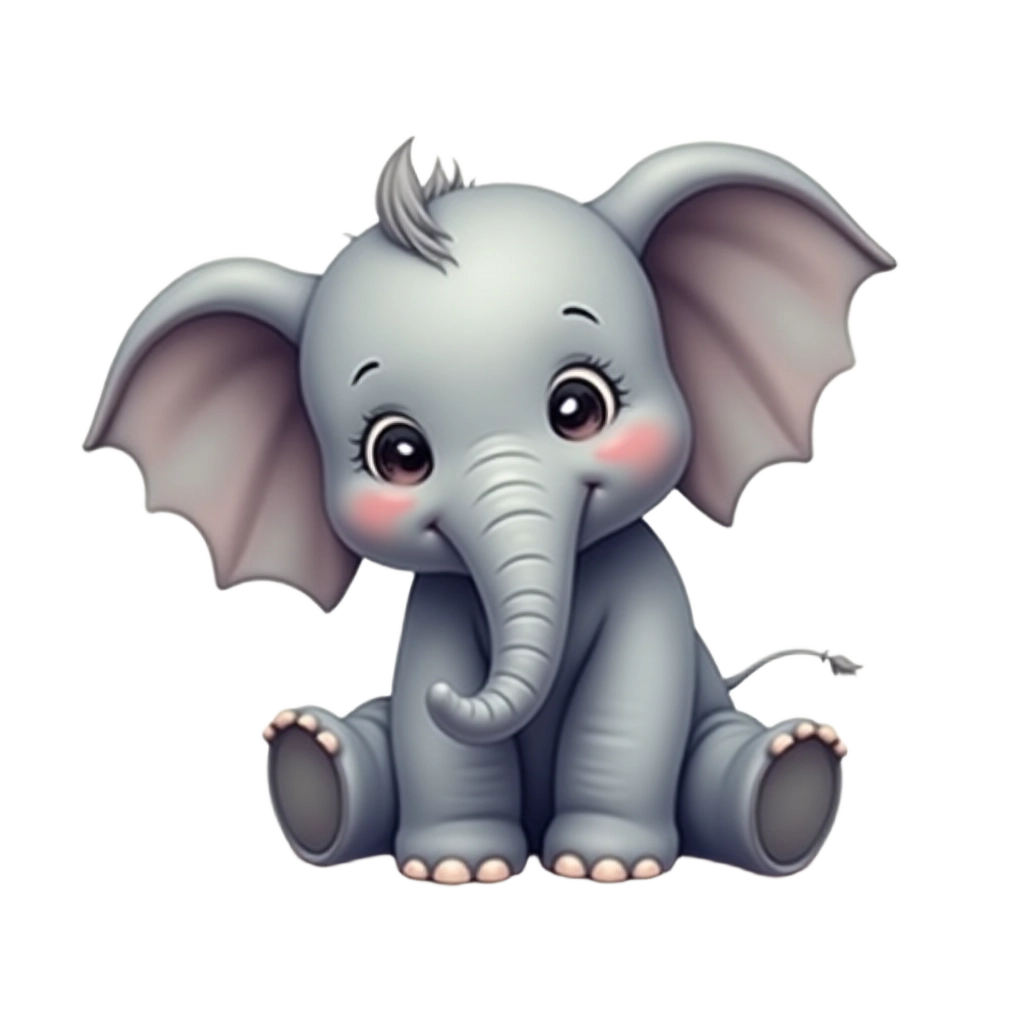 Cute Baby Elephant